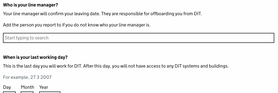 Staff search component